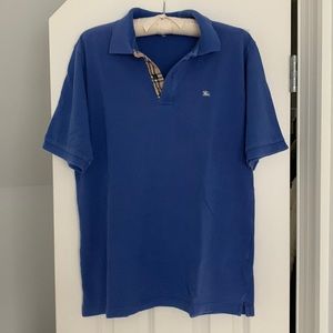 Mens Burberry polo. Size Large.